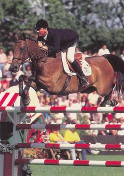 1995 Collect-A-Card Equestrian #9 Michel Robert / Nonix Front